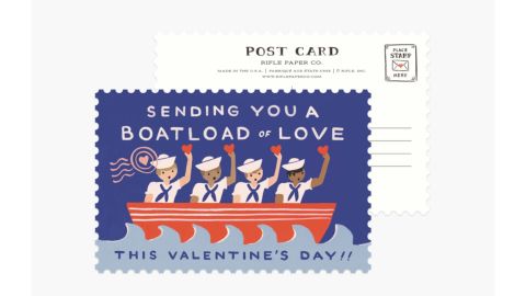 Rifle Paper Co. Boatload of Love Postcard Set