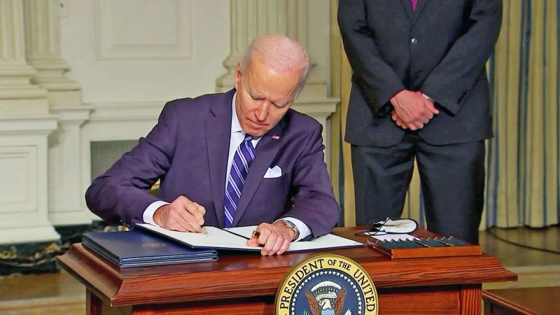 Executive Orders: Here Are The Actions Biden Initiated Today | CNN Politics