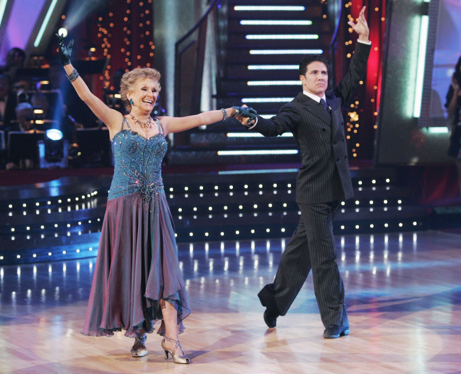 Leachman competed on "Dancing With the Stars" in 2008.