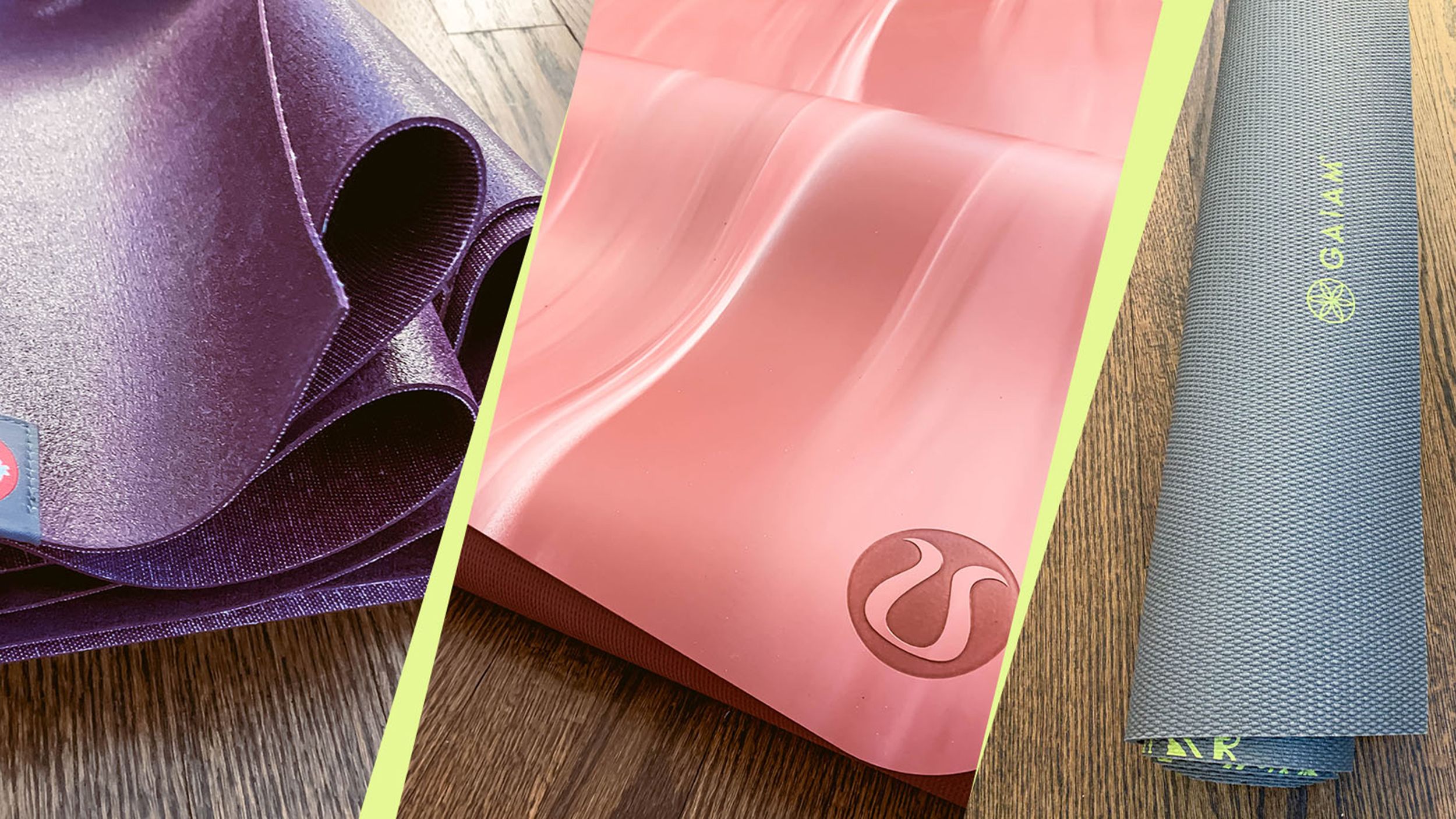 Don't put your yoga mat directly on the carpet.