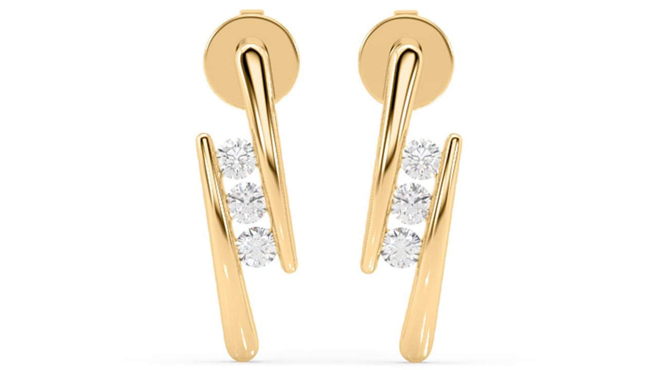 With Clarity Olympian Lab Diamond Earrings