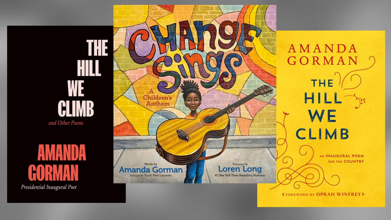 Amanda Gorman's three titles haven't been released yet, but they have landed on Amazon's and Barnes & Noble's best seller lists.