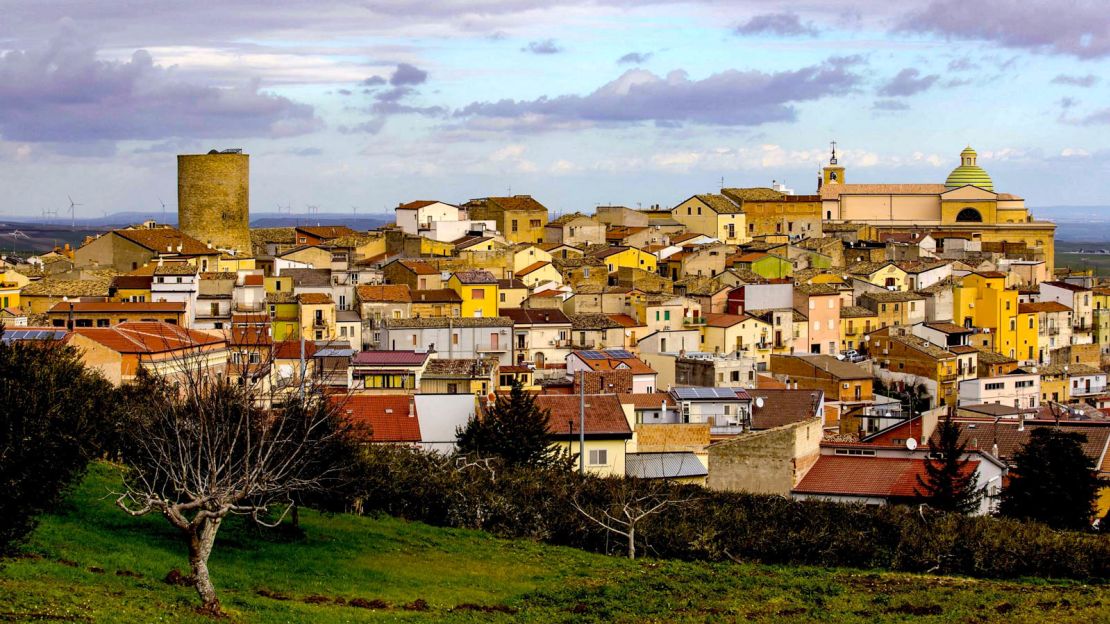 Biccari is surrounded by countryside with hiking trails and picnicking spots. 