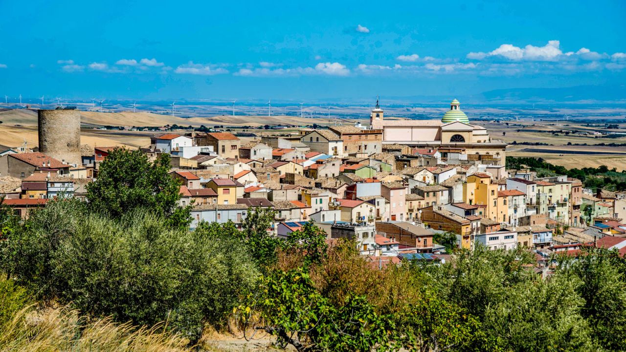 <strong>Cheap and cheerful:</strong> The town of Biccari is the latest in Italy to offer bargain houses for sale in an effort to reverse depopulation trends caused by decades of locals leaving in search of work. Click through the gallery for more photos of the town and countryside: