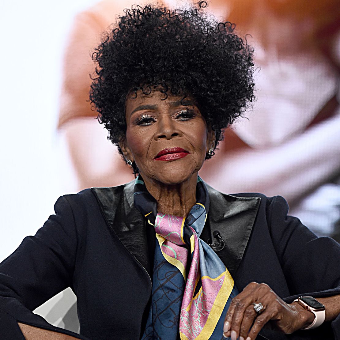 Cicely Tyson speaks at a panel in January 2020.