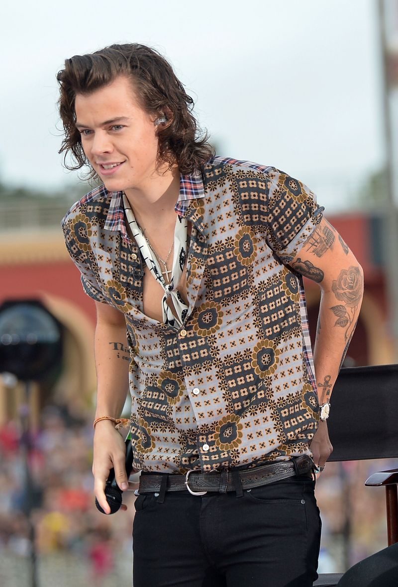 Is this Harry Styles new massive butterfly tattoo And what does this one  MEAN  Mirror Online