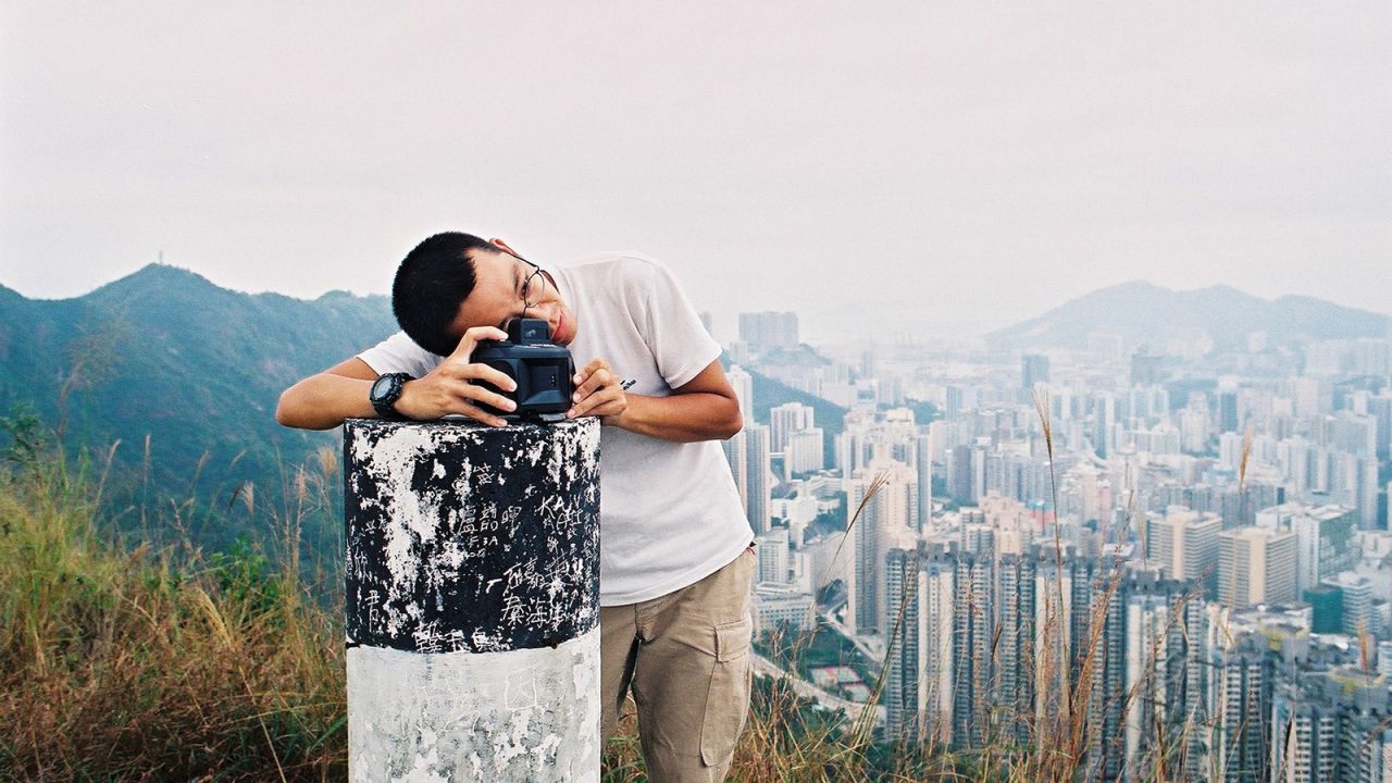 Wan prefers to work with film. He used a panorama camera for his expedition in 2003.