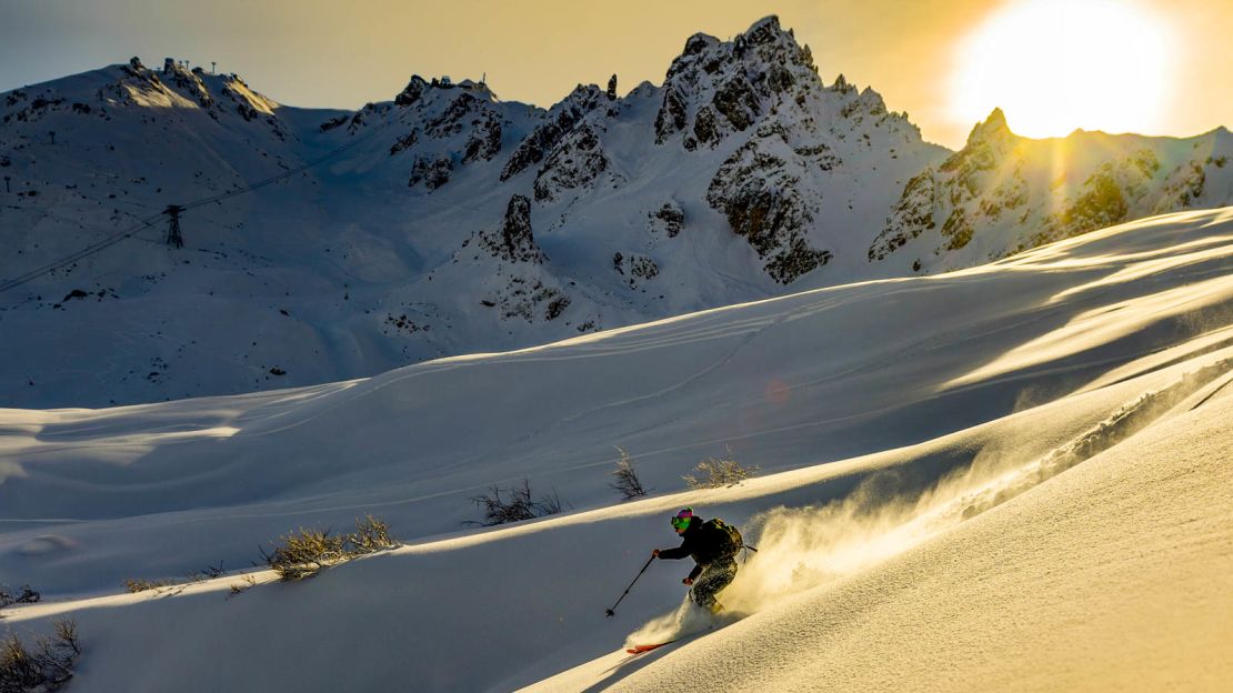 With many ski lifts closed, locals are enjoying untouched slopes.