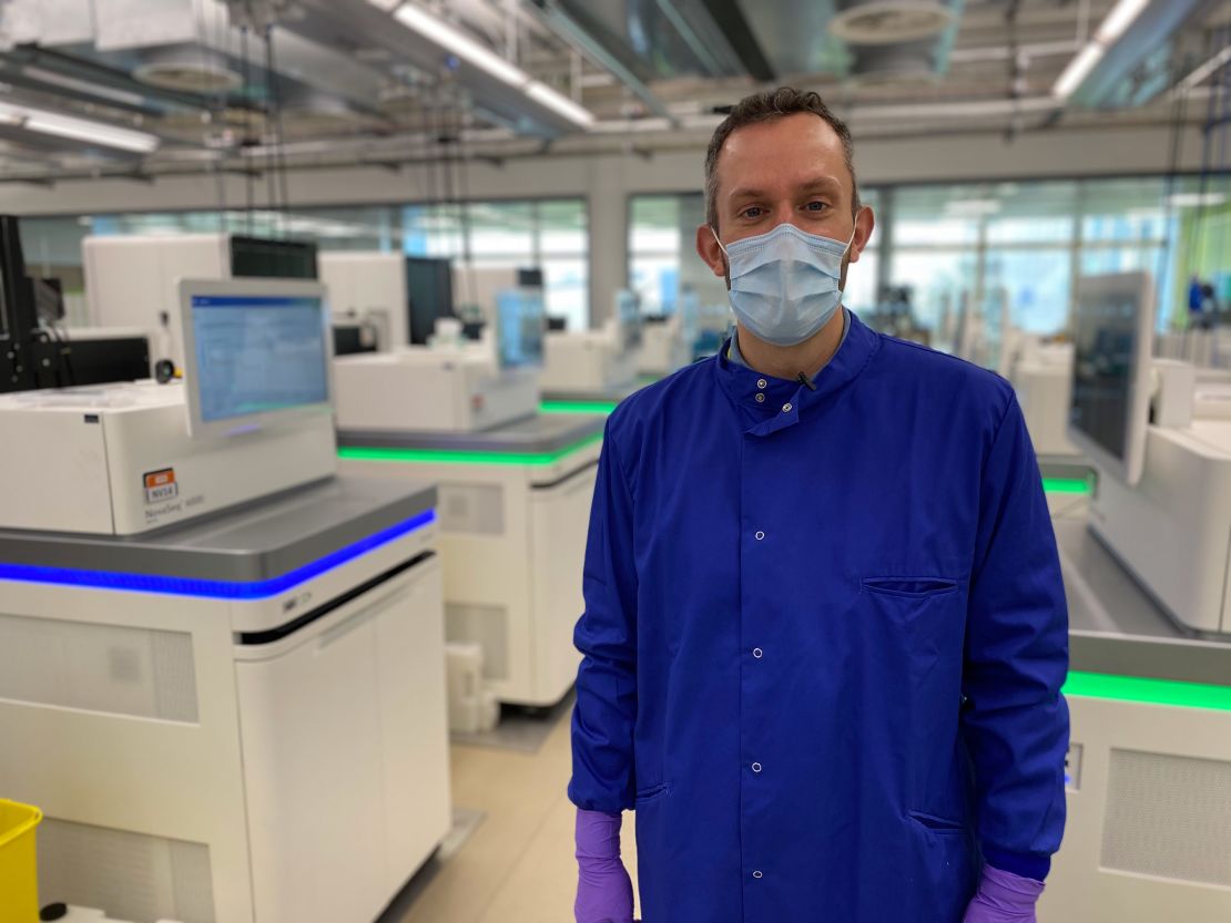 Dr. Ewan Harrison co-ordinates COG-UK, a consortium of scientists which sprang up in March 2020 to form the world's biggest Covid genome sequencing operation. 