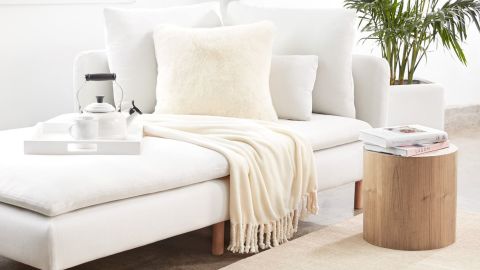 Nordstrom Bliss throws luxury