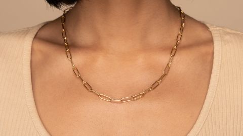 Mejuri Bold Link Chain Necklace