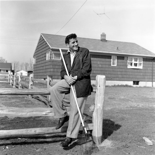 Bennett works in his home garden. In 1963, his recording of "I Left My Heart in San Francisco" won Grammy Awards for record of the year and best solo vocal performance.