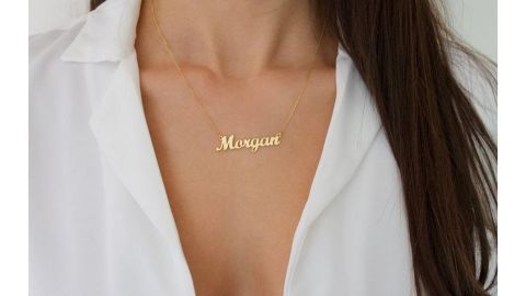 Gold Hill Jewelry Name Necklace