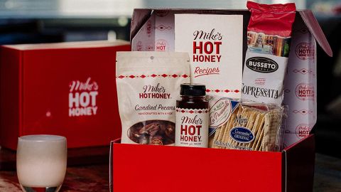 Mike's Hot Honey Gourmet Gift Basket 