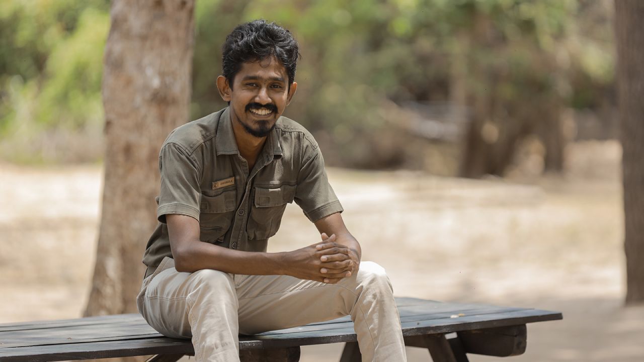In response to the pandemic, Leopard Trails ranger Dhanula Jayasinghe created a virtual safari on Airbnb. 