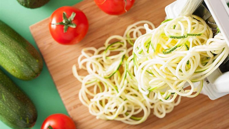 Vegetable noodle shop machine