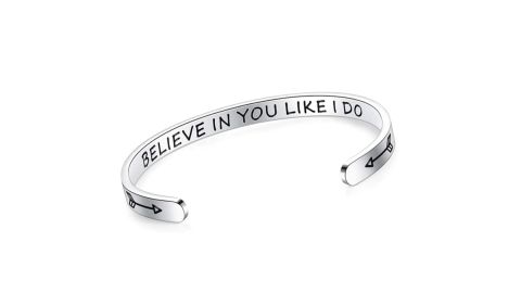 Sam & Lori Engraved Cuff Bracelet