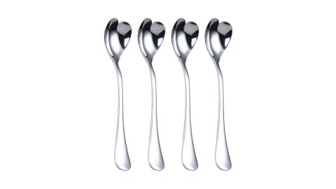 Hissf Heart-Shaped Spoons, Set of 4