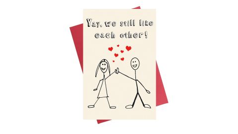 Decolove "Yay, We Still Like Each Other!" Card