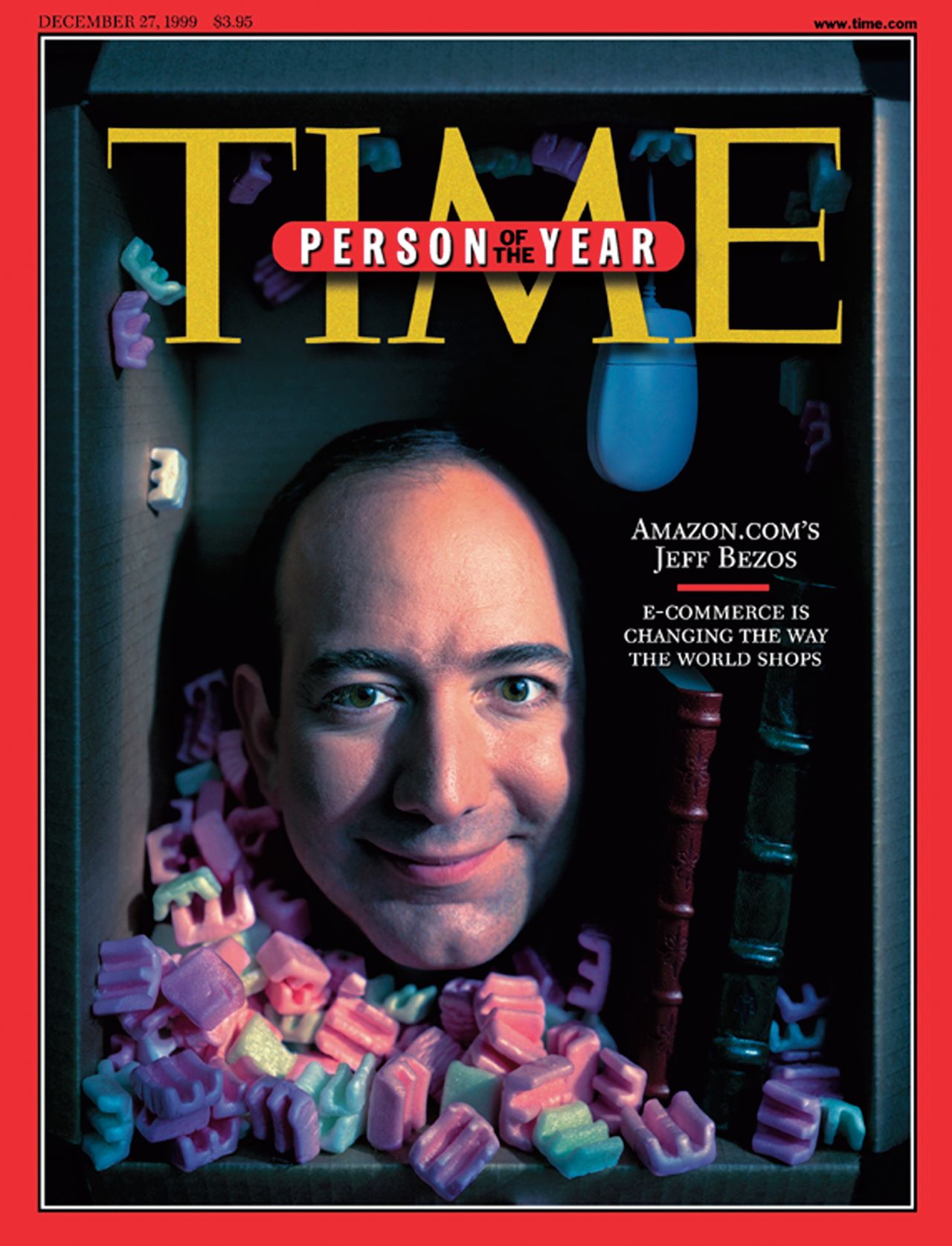 In 1999, Bezos was named Time magazine's Person of the Year.