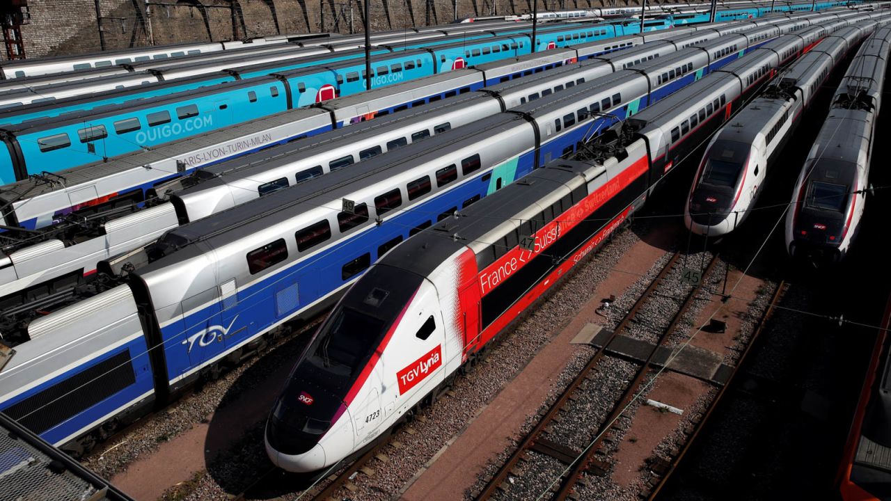French TGV trains connect to destinations in Spain, the Netherlands, Italy and Germany.