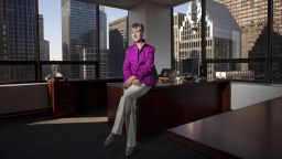 Rosemary Vrablic, Managing Director of Deutsche Bank's U.S. Private Wealth Management business, poses for a portrait at Deutsche Bank's Park Avenue offices on January 24, 2013 in New York City.  