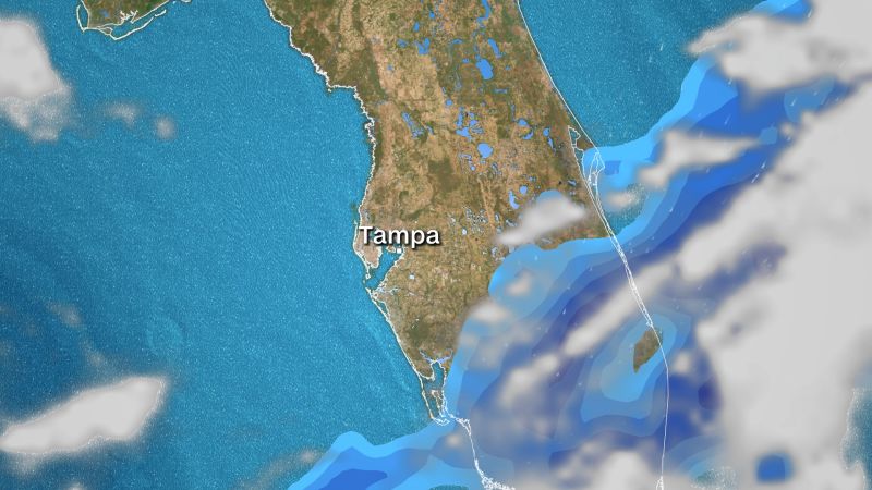 Tampa Weather Forecast Rain To Clear In Time For The Super Bowl CNN   210205092630 Tampa Super Bowl Weather Map Card 