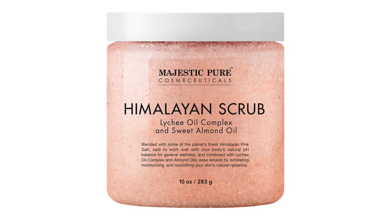 Majestic Pure Himalayan Salt Body Scrub