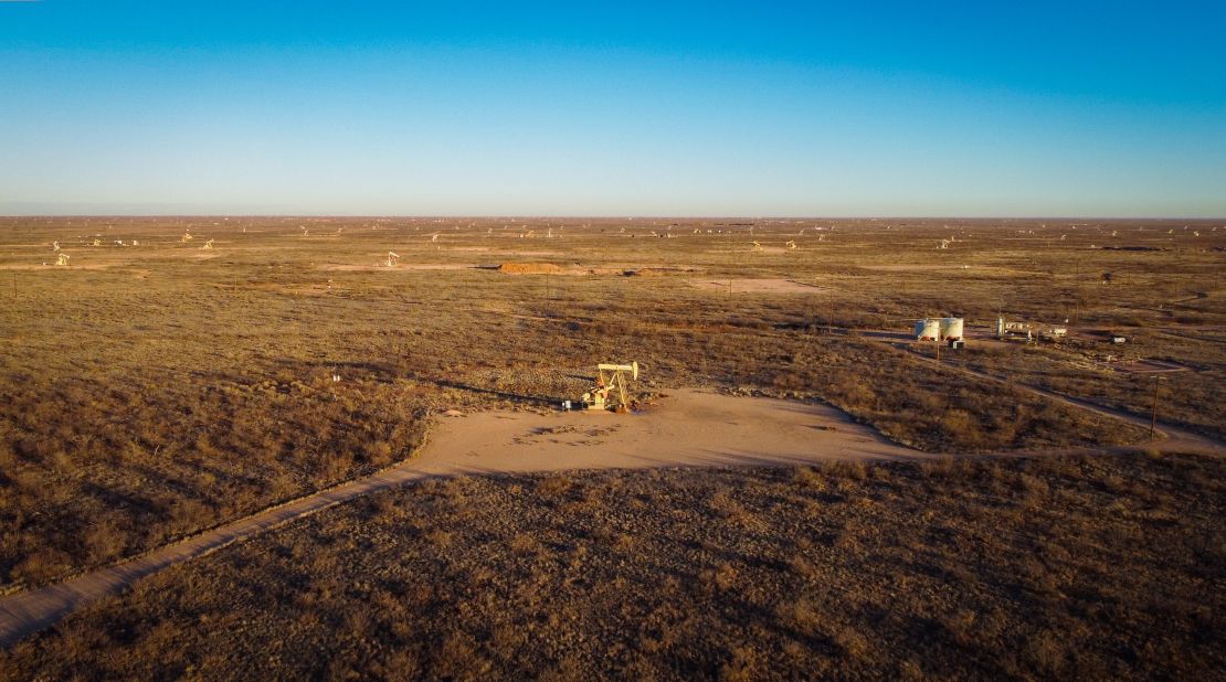 The Permian Basin, which covers most of West Texas, is flat, wide open and sits atop of a lot of oil.