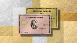 Get the American Express Gold card with either the Gold or Rose Gold design.