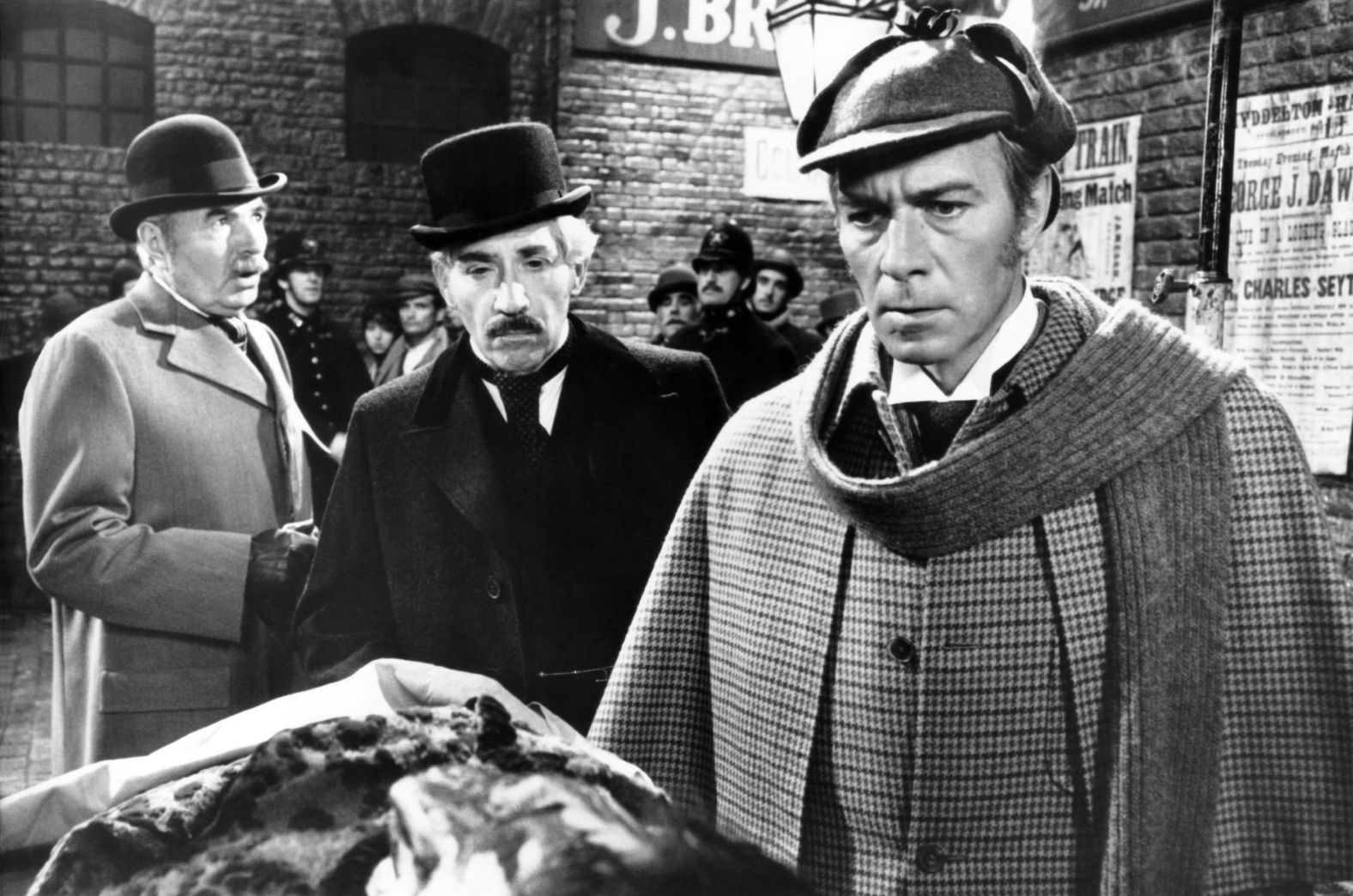 Plummer plays Sherlock Holmes in "Murder by Decree" (1979).