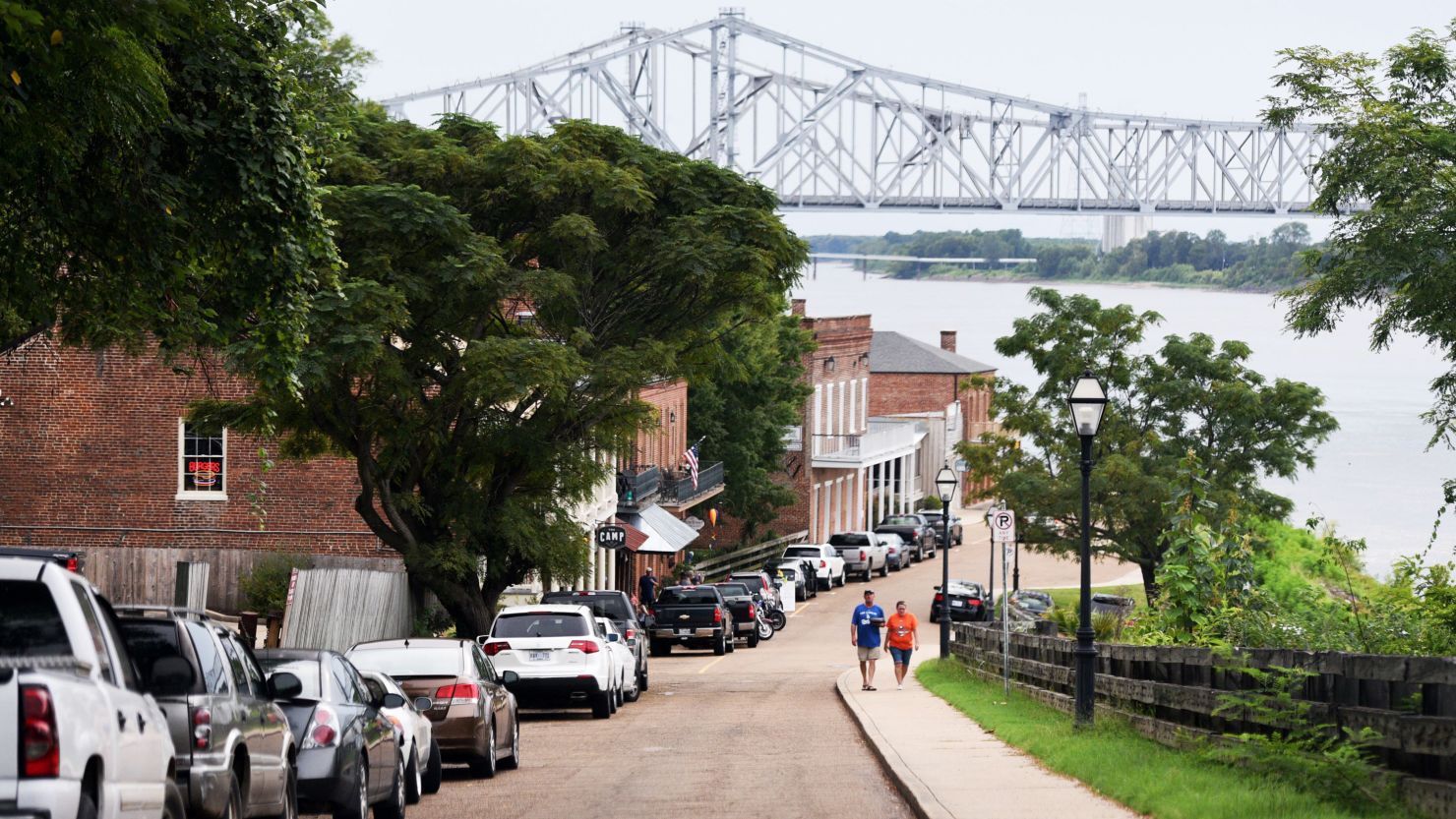 Natchez, Mississippi, is a small town on the Mississippi River famous for its sunsets.