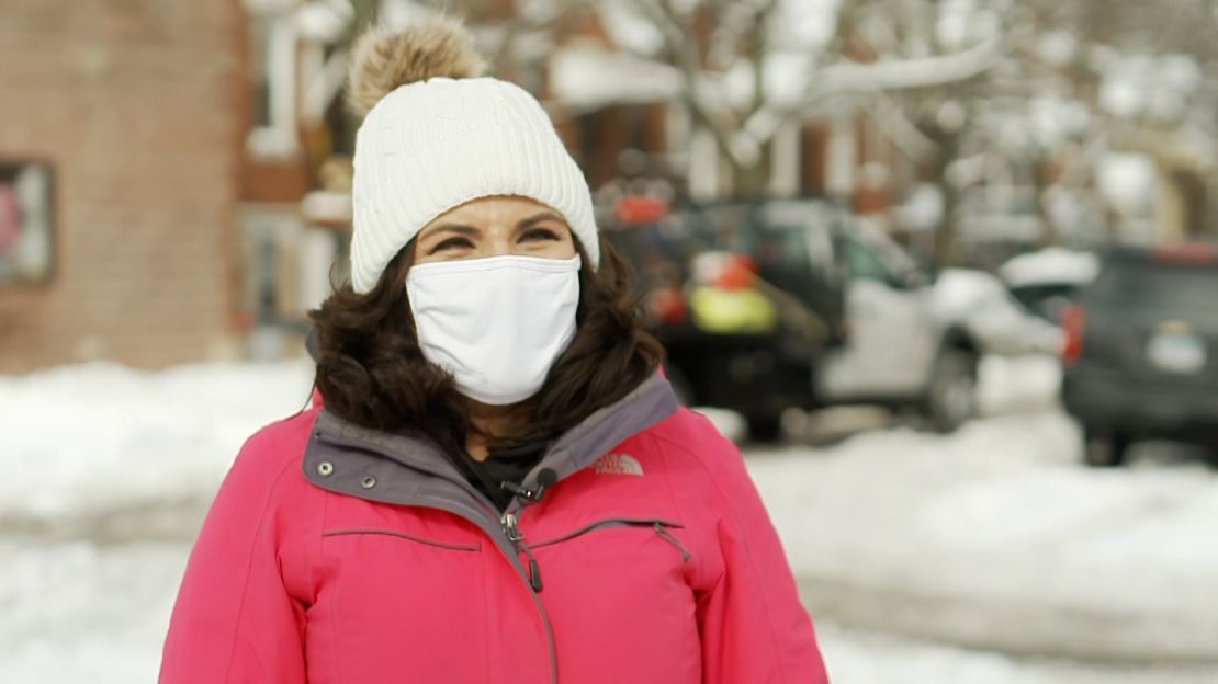 Fahida Martinez, a community health worker.