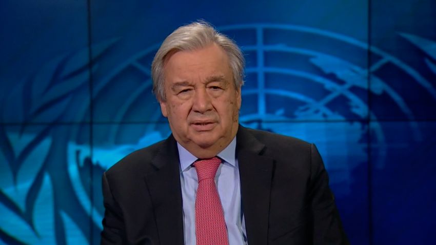 United Nations Secretary General António Guterres speaks with CNN's Becky Anderson about why a global vaccination program is needed to eradicate Covid-19.