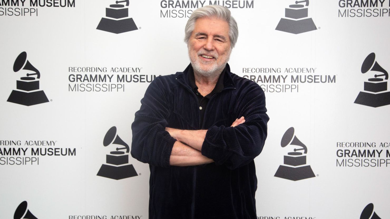 Jim Weatherly poses at a Grammy event in Cleveland, Mississippi, in March 2019.