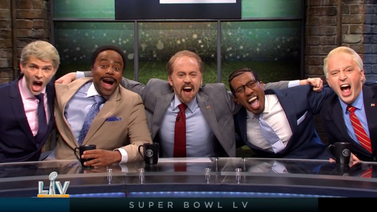 Saturday Night Live' cold open takes on the Super Bowl 55