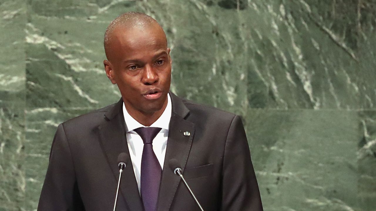 The opposition say President Jovenel Moise was due to step down on Sunday.