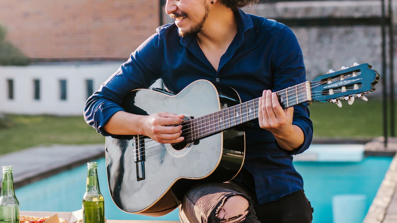 Playing an instrument is a great way to relieve stress. 