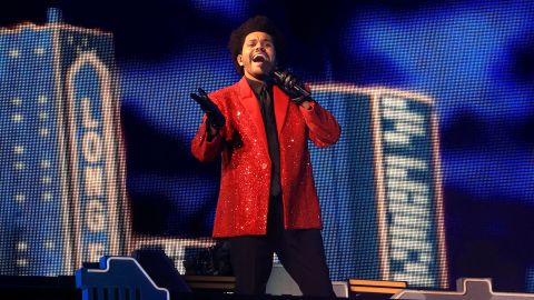 Pop -- ahem -- starboy The Weeknd headlined the Super Bowl LV halftime show.