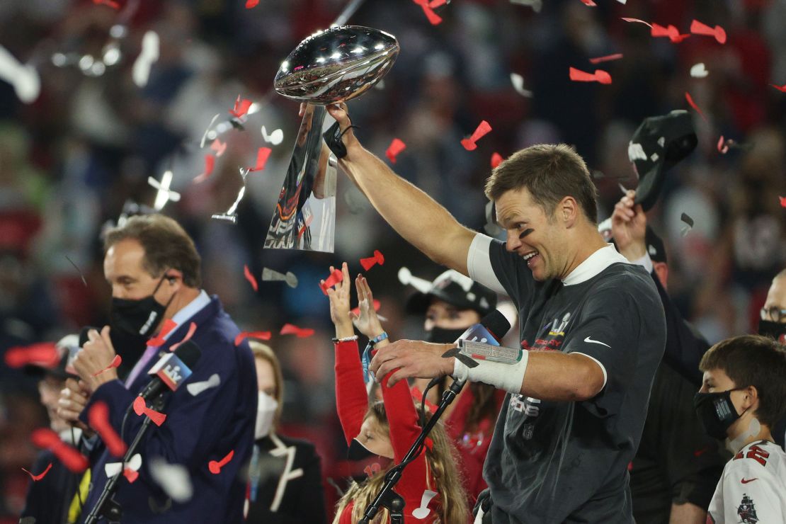 Both wins come shortly before Tom Brady, 43, secures a seventh Super Bowl title