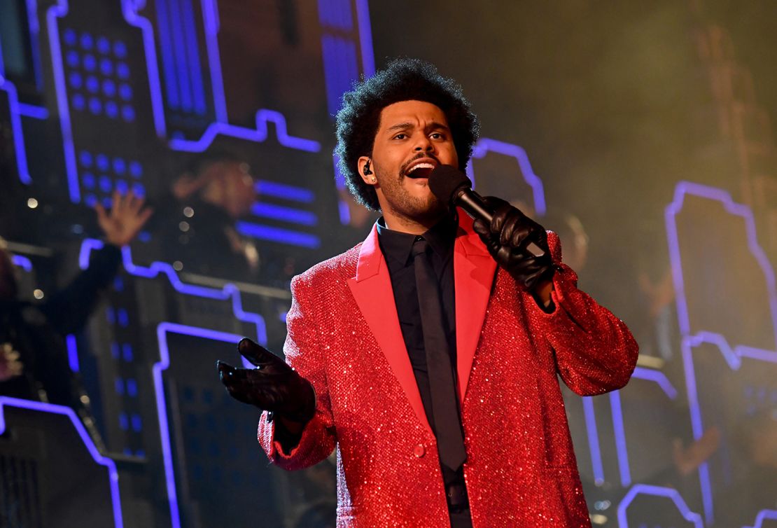 EU Fashions The Weeknd Blinding Lights Red Suit Blazer Jacket