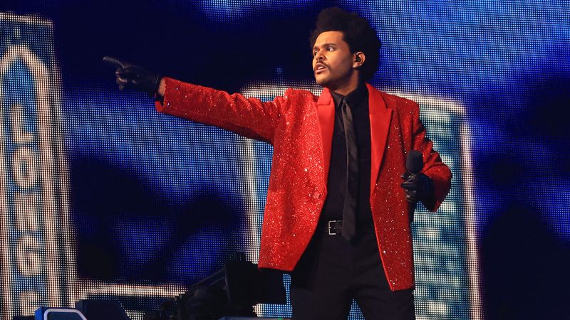 The Weeknd x Coachella Red Coach Jacket