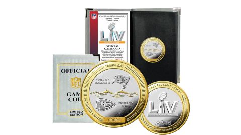 Kansas City Chiefs vs. Tampa Bay Buccaneers Highland Mint Official Flip Coin