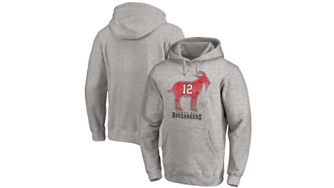 Men's Tampa Bay Buccaneers Tom Brady Fanatics GOAT Hoodie