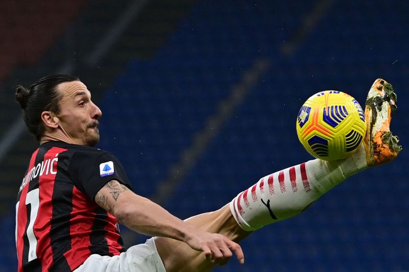 Zlatan Ibrahimovic Scores 500th Goal Of Club Career In AC Milan Victory ...