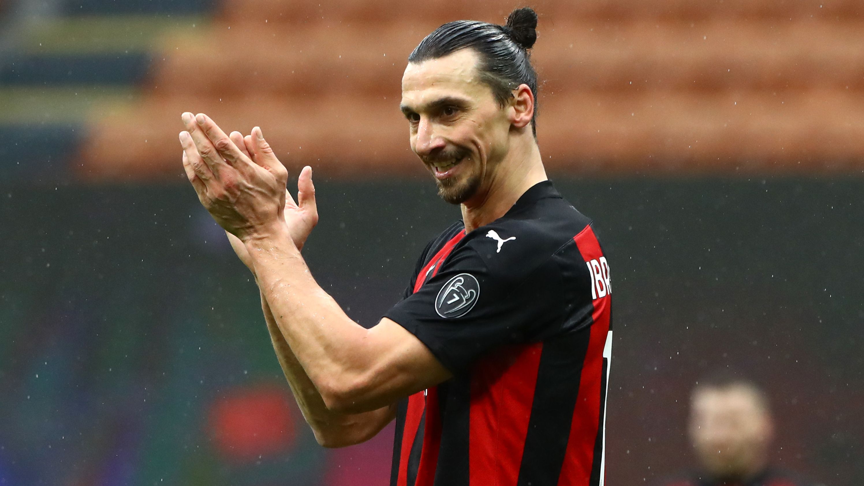 Zlatan Ibrahimovic has guided AC Milan to the top of the Serie A standings.