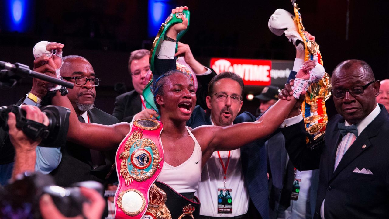Claressa Shields became the women's undisputed middleweight champion in 2019.