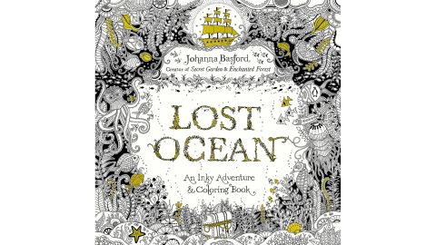 'Lost Ocean: An Inky Adventure and Coloring Book for Adults' by Johanna Basford