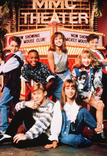 Spears, third from right, was part of "The Mickey Mouse Club" from 1993-1994. The Disney show had several cast members who have since become global superstars, including Ryan Gosling, seated next to Spears; and singers Christina Aguilera and Justin Timberlake, seen at right.