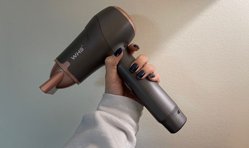 Foldable Hair Dryer 220V/110V Powerful Quick Dry Constant Temperature  Negative Ion High Power Blue Light Portable Hair Dryer